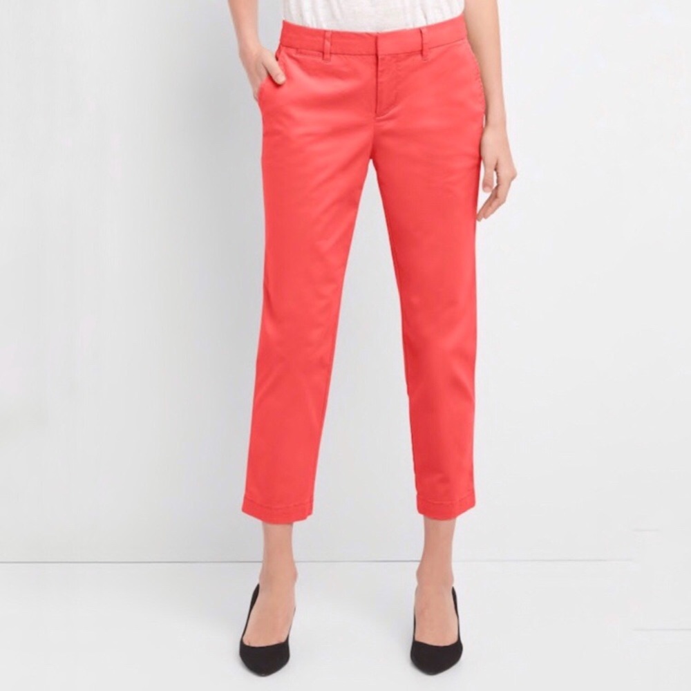 GAP Crop Red Pants Size 8